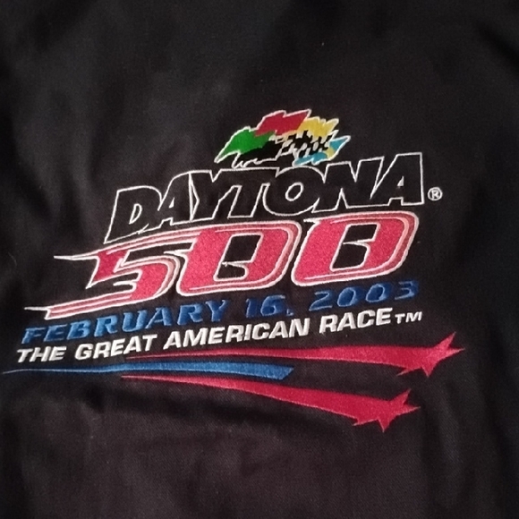 Chase Authentics Black Daytona 500 Varsity Jacket - Picture 3 of 10